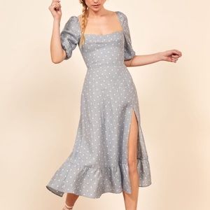 NWT reformation belgium dress